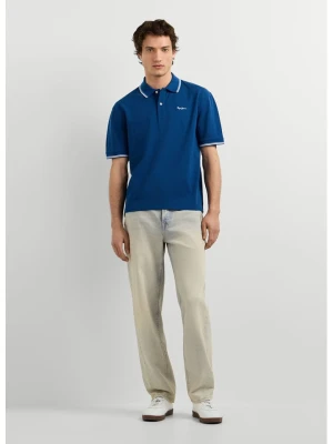 Pepe Jeans Koszulka "Matthew" w kolorze niebieskim rozmiar: XL
