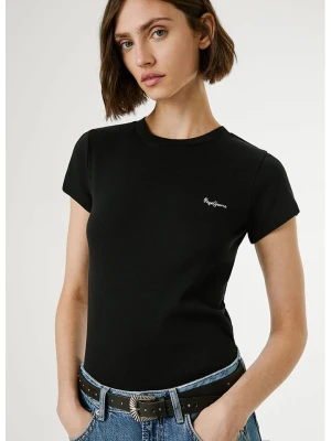 Pepe Jeans Koszulka "Merida" w kolorze czarnym rozmiar: XL