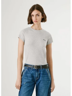 Pepe Jeans Koszulka "Merida" w kolorze jasnoszarym rozmiar: L