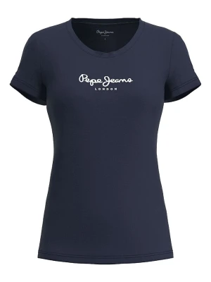 Pepe Jeans Koszulka "New Virginia" w kolorze granatowym rozmiar: XXS