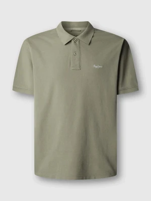 Pepe Jeans Koszulka polo "Oscar" w kolorze khaki rozmiar: XXL