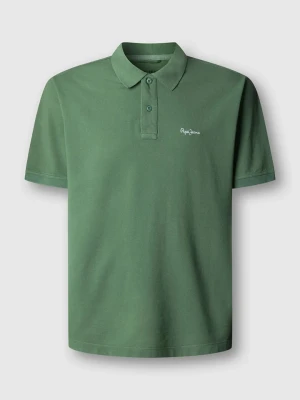 Pepe Jeans Koszulka polo "Oscar" w kolorze zielonym rozmiar: L