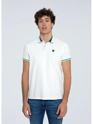 Pepe Jeans Koszulka polo "Terence" w kolorze białym rozmiar: L