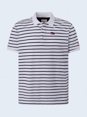 Pepe Jeans Koszulka polo w kolorze białym rozmiar: M
