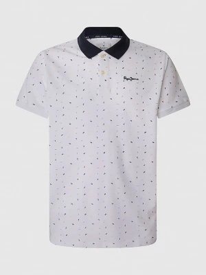 Pepe Jeans Koszulka polo w kolorze białym rozmiar: M