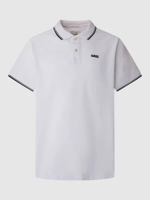 Pepe Jeans Koszulka polo w kolorze białym rozmiar: XL