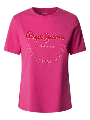 Pepe Jeans Koszulka "Rumer" w kolorze różowym rozmiar: S