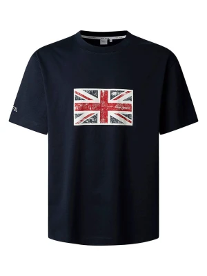 Pepe Jeans Koszulka "Union" w kolorze czarnym rozmiar: S