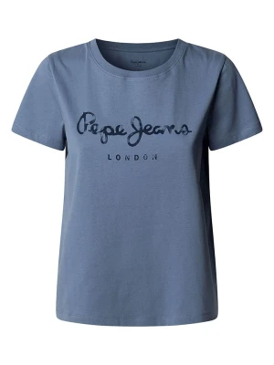Pepe Jeans Koszulka "Val" w kolorze niebieskim rozmiar: S