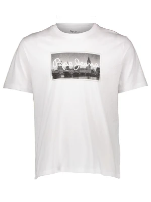 Pepe Jeans Koszulka w kolorze białym rozmiar: XL