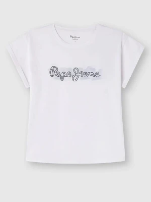 Pepe Jeans Koszulka w kolorze białym rozmiar: XS