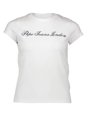 Pepe Jeans Koszulka w kolorze białym rozmiar: XXS