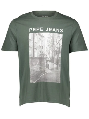 Pepe Jeans Koszulka w kolorze khaki rozmiar: M