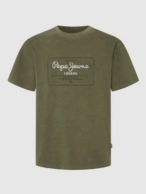 Pepe Jeans Koszulka w kolorze khaki rozmiar: M