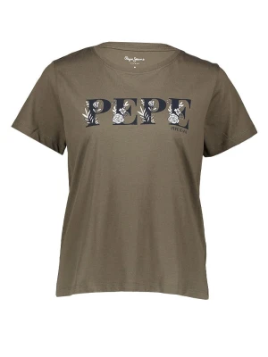 Pepe Jeans Koszulka w kolorze khaki rozmiar: M