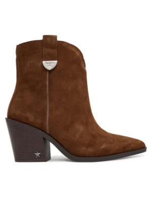 Pepe Jeans Kowbojki Gina City W PLS500013 Brązowy