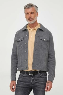 Pepe Jeans kurtka Bryson męska kolor szary przejściowa