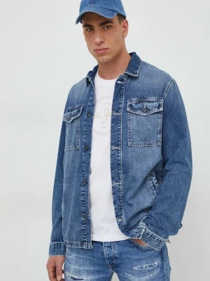 Pepe Jeans kurtka jeansowa Luka Stencil