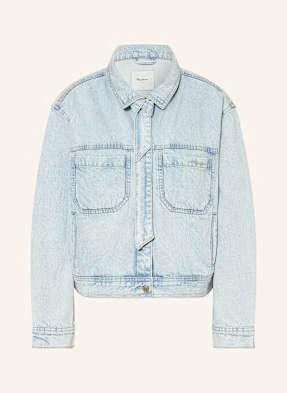 Pepe Jeans Kurtka Jeansowa Ze Zdejmowaną Wstążką blau