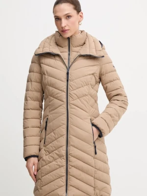 Pepe Jeans kurtka kolor beżowy zimowa PL4024356