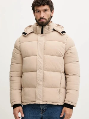 Pepe Jeans kurtka kolor beżowy zimowa PM4027179