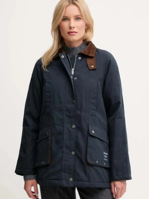 Pepe Jeans kurtka kolor granatowy przejściowa PL4024352