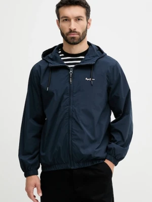Pepe Jeans kurtka kolor granatowy przejściowa PM403166