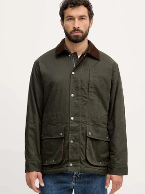 Pepe Jeans kurtka kolor zielony przejściowa oversize PM4027181