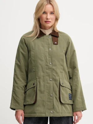Pepe Jeans kurtka kolor zielony przejściowa PL4024352