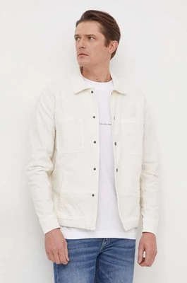 Pepe Jeans kurtka koszulowa LILO kolor beżowy przejściowa PM308288