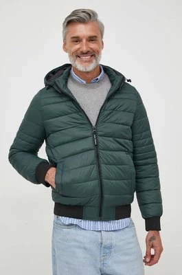Pepe Jeans kurtka męska kolor zielony przejściowa