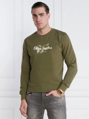 Pepe Jeans London Bluza ROSWELL | Regular Fit khaki