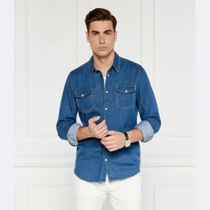Pepe Jeans London Jeansowa koszula | Regular Fit