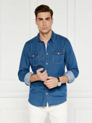 Pepe Jeans London Jeansowa koszula | Regular Fit
