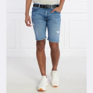 Pepe Jeans London Jeansowe szorty TAPER | Regular Fit