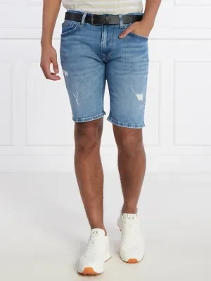 Pepe Jeans London Jeansowe szorty TAPER | Regular Fit