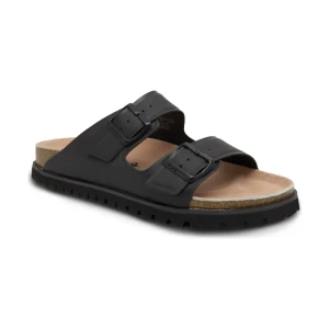 Pepe Jeans London Klapki URBAN SANDAL BASIC EMBOED | z dodatkiem skóry