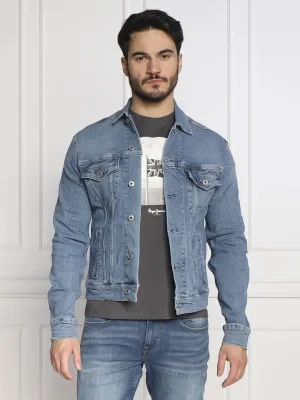 Pepe Jeans London Kurtka jeansowa PINNER | Regular Fit