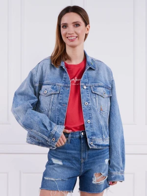 Pepe Jeans London Kurtka jeansowa TURNER RAINBOW | Regular Fit