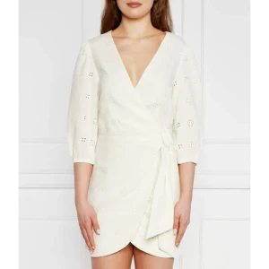 Pepe Jeans London Lniana sukienka DASHA