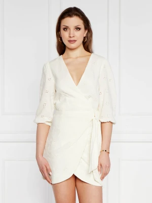 Pepe Jeans London Lniana sukienka DASHA