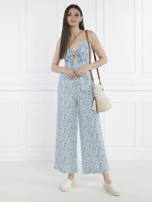 Pepe Jeans London Lniany kombinezon MATILDE | Regular Fit