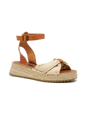 Pepe Jeans London Sandały KATE ONE | z dodatkiem skóry