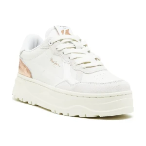 Pepe Jeans London Skórzane sneakersy KORE SUN