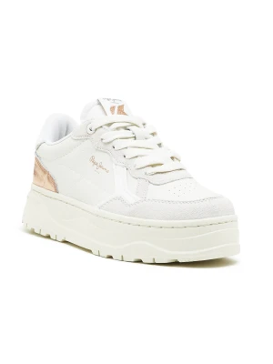 Pepe Jeans London Skórzane sneakersy KORE SUN