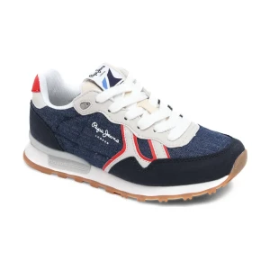 Pepe Jeans London Sneakersy BRITT DENIM