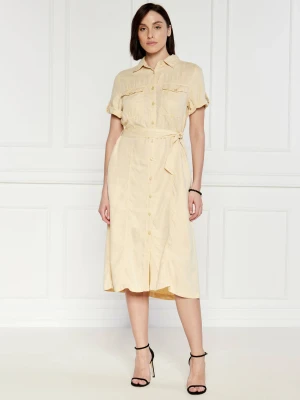 Pepe Jeans London Sukienka z paskiem EVELINDA