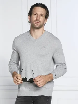 Pepe Jeans London Sweter ANDRE | Slim Fit | z dodatkiem wełny i kaszmiru