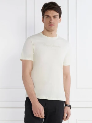 Pepe Jeans London T-shirt Eggo | Regular Fit ecru