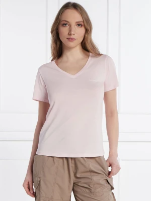 Pepe Jeans London T-shirt | Regular Fit różowy